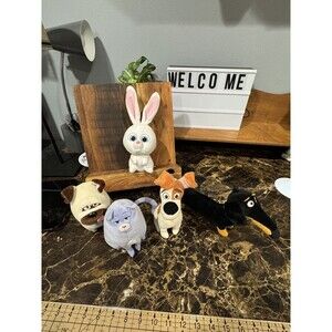 secret life of pets plush Lot Of 5